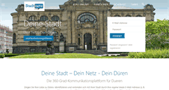 Desktop Screenshot of dueren.net